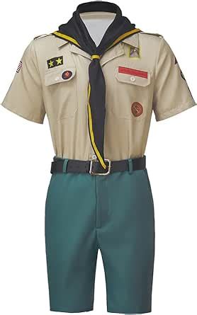 Amazon.com: VSSZICP Movie Ghosts Pete Martino Cosplay Costume Ghost of a Scoutmaster Uniform ...