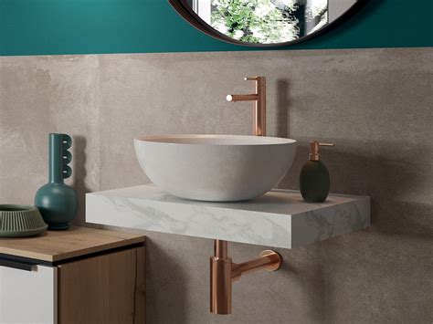 Mensola Per Lavabo Bagno D Appoggio Topsy Top Cm X Xh Effetto