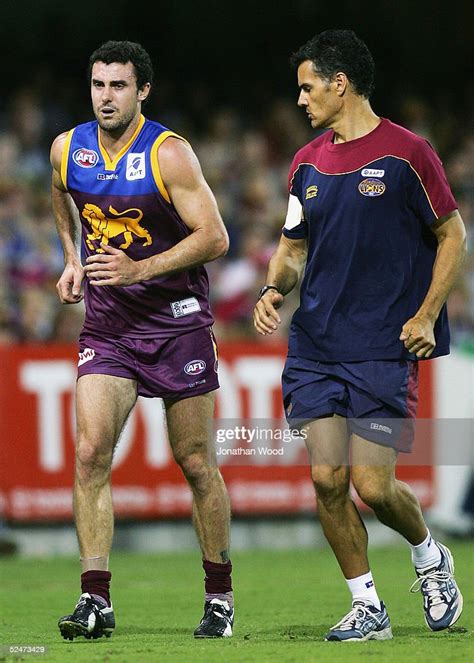 Nigel Lappin Of The Lions Leaves The Field Injured During The Round