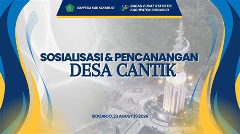 LIVE Sosialisasi Dan Pencanangan Desa Kelurahan Cantik YouTube