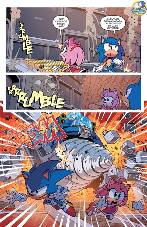 Sonic The Hedgehog Comic Idw Traduccion Espa Ol Sonic The