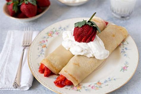 Strawberry Crepe Recipe Barbara Bakes