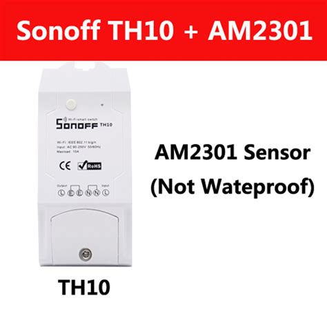 Купить sonoff th10 беспроводной сети Wi-Fi умный выключатель 10A смарт ...