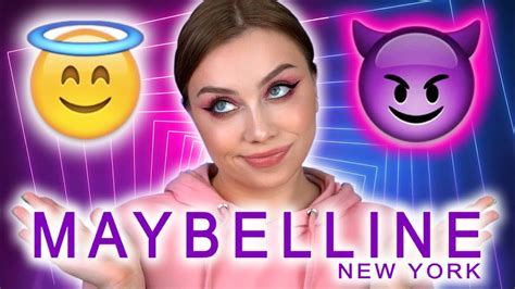 ЭТО ЛУЧШЕЕ У MAYBELLINE? ОБЗОР И МАКИЯЖ КОСМЕТИКОЙ МЕЙБЕЛЛИН - YouTube
