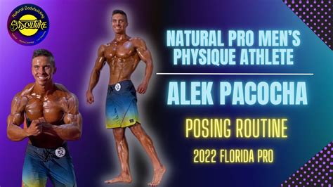 Stage Routine Of Natural Pro Mens Physique Athlete Alek Pacocha Youtube