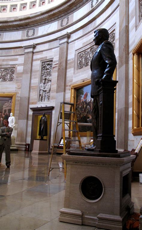 Reagan Statue Base US Capitol Rotunda — McCrery Architects