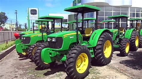 Tratores John Deere Modelos 2018 5055 E 5075 E 5085 E Youtube