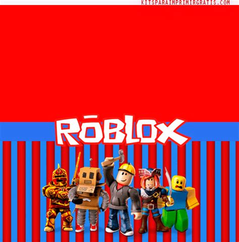 Roblox Kits Imprimibles Gratis Kits Para Imprimir Gratis