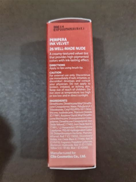 Peripera Ink Velvet Well Made Nude Beauty Personal Care Face Makeup On Carousell