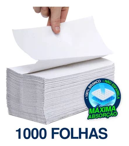 Papel Toalha Interfolha Branco Puro Para Secar M Os Banheiro Mercadolivre