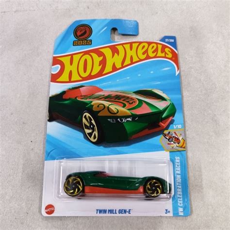 Hot Wheels Twin Mill Gen E Dark Green Shopee Malaysia