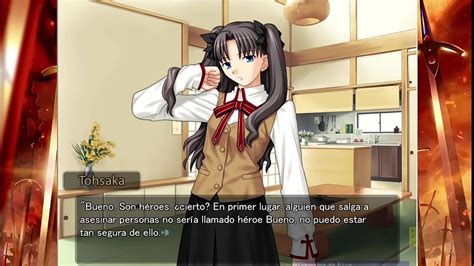 Fate Stay Night Realta Nua Day 4 Part 1 Gameplay Español