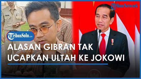 Tidak Merayakan Alasan Gibran Tak Mengucapkan Selamat Tahun Kepada