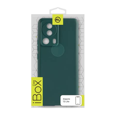 Чехол Red Line iBox Case для Xiaomi 13 Lite с защитой камеры зелёный ...