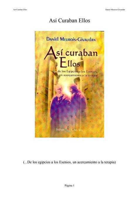 Así curaban ellos Daniel Meurois Givaudan pdf Google Drive