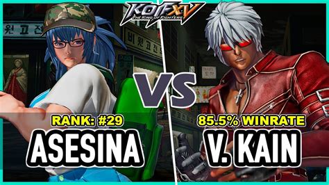 KOF XV Shermie Asesina Leona Athena Shermie Vs Violent Kain K