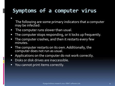 PPT - Computer viruses PowerPoint Presentation, free download - ID:5181795