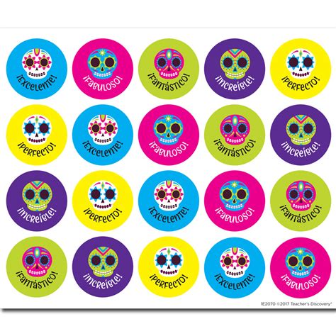 Calaveras Stickers - Teaching Unplugged