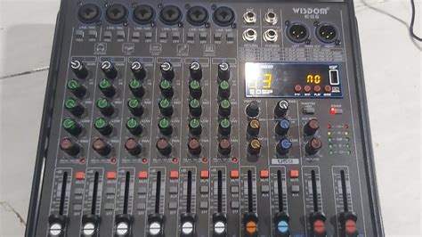 Detail Produk Mixer 6 Channel Merk Wisdom ES6 YouTube