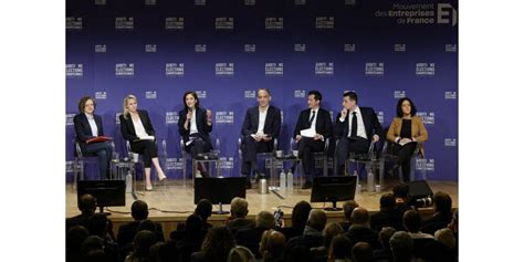 Lections Europ Ennes Devant Le Medef Un D Bat Et Sept Candidats En