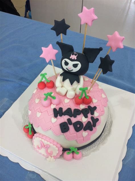 Kuromi Birthday Cake