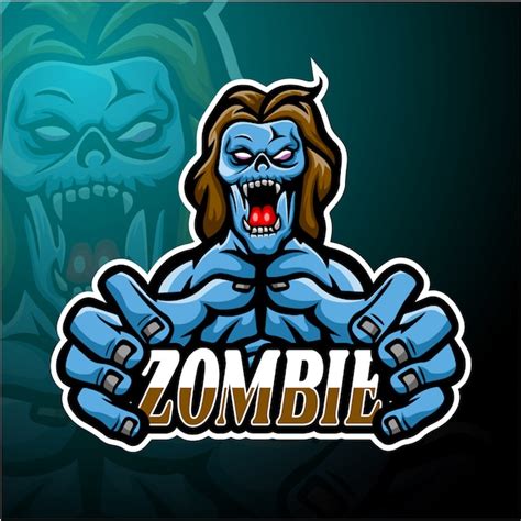 Premium Vector Zombie Esport Logo Mascot Design