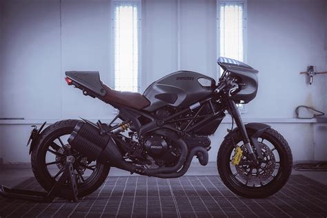 Custom Ducati Monster 1100 Evo Diesel Looks Sublime Wearing Gunmetal