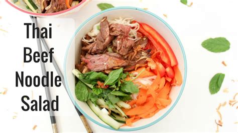 Thai Beef Noodle Salad Jamie Oliver