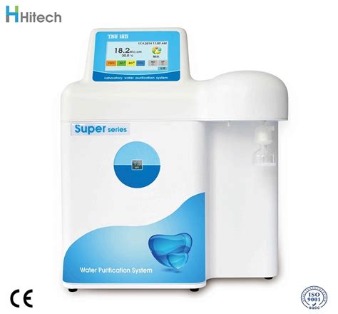 Optimized Ultrapure Water Purification System Directly From Tap Water