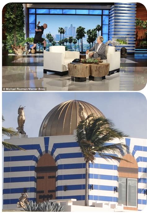 The Set Of Ellen Shares A Design Theme With The Pagan Temple Of