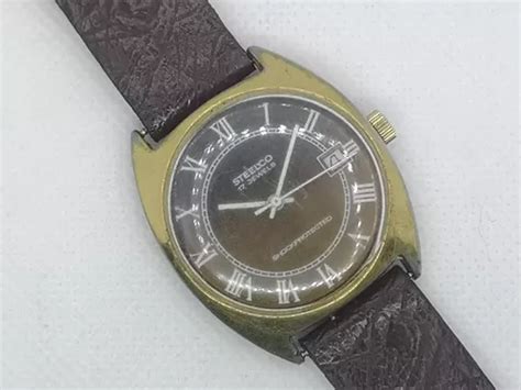 Reloj Steelco De Cuerda Manual Vintage Meses Sin Inter S