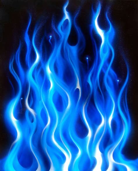 The Blue Flame 1 In 2019 Blue Flame Tattoo Flame Tattoos Fire Tattoo