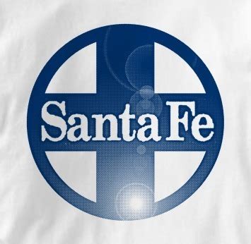 Santa Fe Railway Logo Railroad Train T Shirt 2XL | #293710965