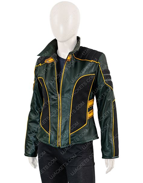 Arrow Season 8 Laurel Lance Black Leather Jacket Tv Series Jacket