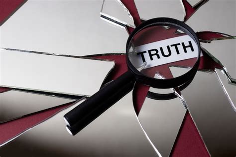 Free Photo | Abstract truth concept arrangement 