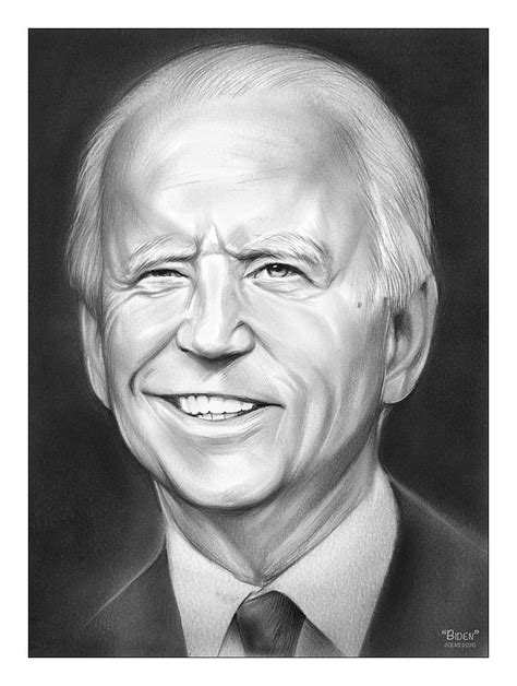 President Biden Drawing by Greg Joens - Fine Art America