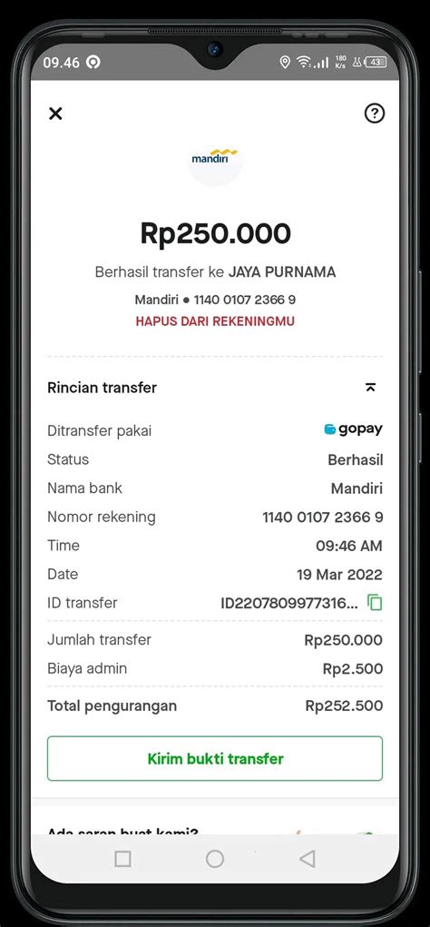 Cara Transfer Gopay Ke Rekening Mandiri Proses Mudah Dan Cepat