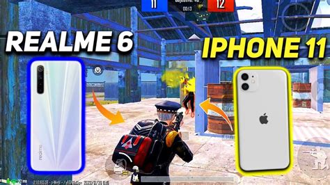 Realme 6 Vs IPhone 11 Pubg Battle TDM Test Pubg Mobile Test Bgmi