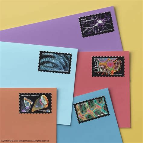 2023 Life Magnified Forever Postage Stamps Explores Life on Earth