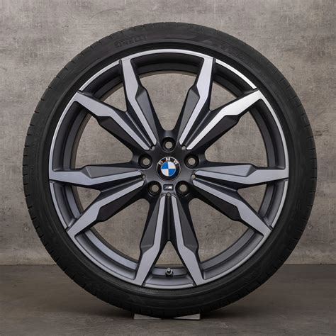 Originele Bmw X F X F Inch Velgen Zomerwielen Zomerbanden M