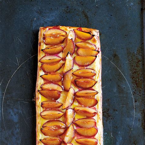 James Martins Roasted Plum Tart Dessert Recipes Woman And Home