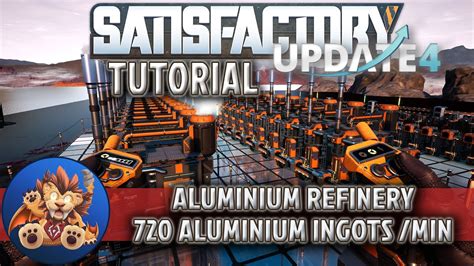 Satisfactory Tutorial Aluminum Setup Basic Aluminum Recipe Setup