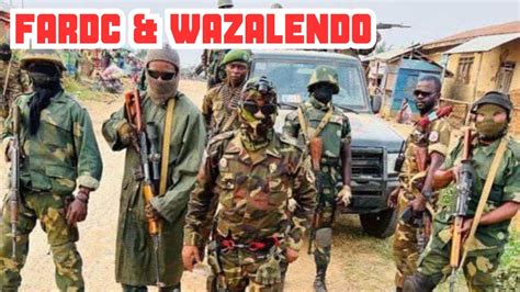 Congo Opérations conjointes FARDC Wazalendo contre le M23 RDF