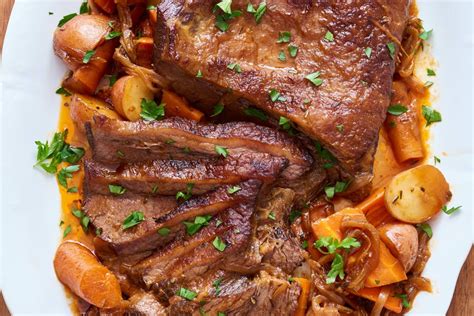 Beef Brisket Slow Cooker Recipe Kitchn Brisket Recipes Crockpot Beef Brisket Slow Cooker