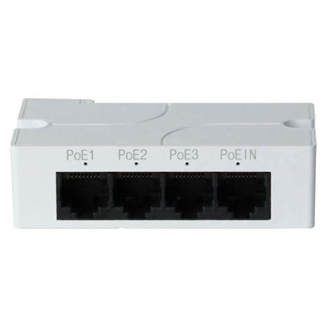 1 To 3 Port PoE Extender Passive Cascadable IEEE802 3Af For IP Port