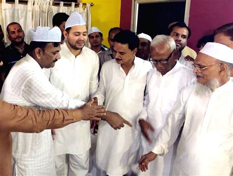 Tejashwi Yadav Greeting Muslims