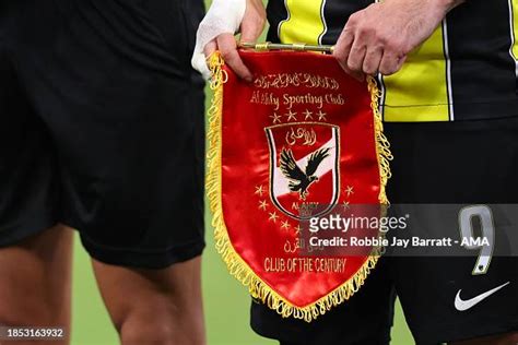 Al Ahly match day pennant during the FIFA Club World Cup Saudi Arabia ...