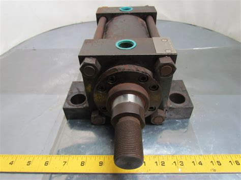 Hydro Line N2a 4x3 Hydraulic Cylinder 4 Bore 3 Stroke Side Lug Mount