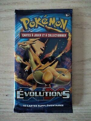 BOOSTER POKÉMON XY12 Évolutions Dracaufeu Neuf Scellé Carte FR 2017 EUR