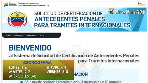 Certificado De Antecedentes Penales En Venezuela2025